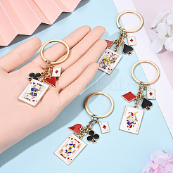 Брелок из эмалевого сплава&nbsp;KEYC-YW00164-01