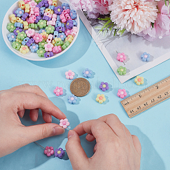 1 пакетик непрозрачных акриловых бусин&nbsp;MACR-WR0001-06