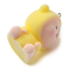 Подвески из флокированной смолы&nbsp;RESI-D072-03B