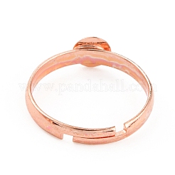 Регулируемые элементы латунных пальцев&nbsp;KK-WH0054-22B-RG