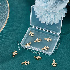 10 шт. Латунные подвески с микропаве&nbsp;ZIRC-BBC0001-27