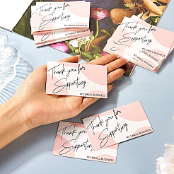 100 шт. 2 пакета благодарственных открыток&nbsp;AJEW-TA0001-53B