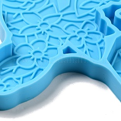 Голова крупного рогатого скота своими руками с ковриком для цветочных чашек силиконовые Молды&nbsp;DIY-A034-01D