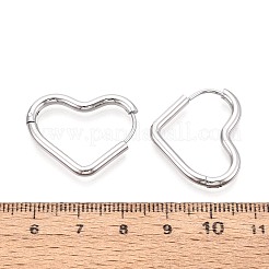 Серьги-кольца из нержавеющей стали 304&nbsp;STAS-T074-53P