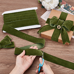 10 ярд бархатной ленты&nbsp;OCOR-PH0007-32