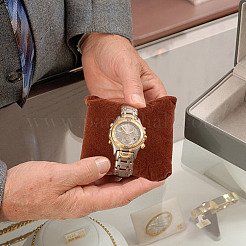 Браслет из ворса/подушка для часов&nbsp;LS-BDIS-WH0003-09D