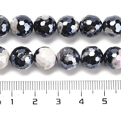 Гальванические нити из натурального огненного агата с кракле&nbsp;G-G0006-A02-03