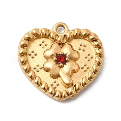 Подвески из нержавеющей стали 304 с микропаве из стразов&nbsp;STAS-G369-06G