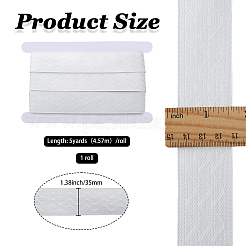 5 ярд плоской полиэстеровой противоскользящей эластичной ленты&nbsp;OCOR-GF0005-69B