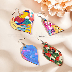 Серьги с подвесками своими руками&nbsp;DIY-PH0027-82