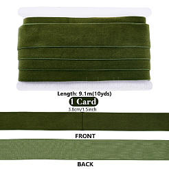 10 ярд бархатной ленты&nbsp;OCOR-PH0007-32