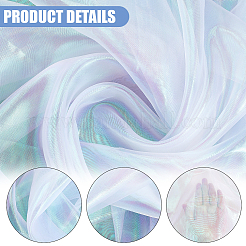 Лазерная полиэфирная ткань&nbsp;DIY-WH20013-96B