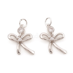 Латунные микро проложить кубического циркония подвески&nbsp;ZIRC-G169-10