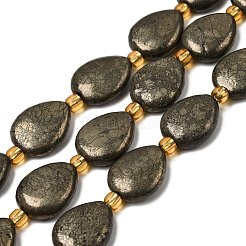 Природного пирита бисер нитей&nbsp;G-Z131-B01-01