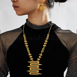 Комплекты серег и ожерелий из геометрического сплава в ближневосточном стиле для женщин&nbsp;JS5535