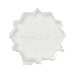 Мандала цветок коврик для чашки силиконовые Молды&nbsp;LS-SIMO-H144-01B