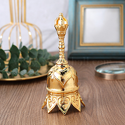 1 шт. сплав ручной звонок колокольчик дисплей украшения&nbsp;AJEW-GF0012-23G