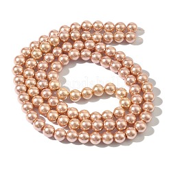 Выпечка окрашены перламутровый стекла жемчужные нити круглый шарик&nbsp;HY-XCP0001-30