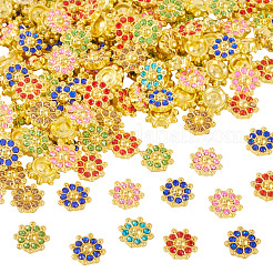 Кабошоны из сплава со стразами&nbsp;FIND-TA0008-43