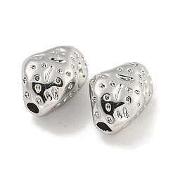 Текстурированные латунные бусы&nbsp;KK-Q820-29P