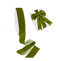 25 ярд бархатной ленты&nbsp;OCOR-WH0077-086
