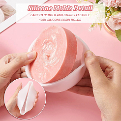 2 шт. 2 стильных силиконовых Молды для украшения стенда для регби и тенниса&nbsp;DIY-BC0008-95