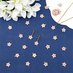 30шт подвески из эмалированного сплава с покрытием из светлого золота&nbsp;ENAM-SC0006-75A