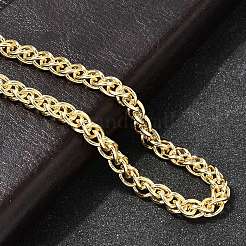 Латунные цепочки из пшеницы ожерелья для женщин&nbsp;NJEW-B157-21G