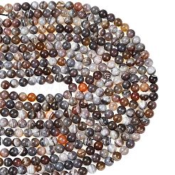 Природные Ботсвана агат бисер нитей&nbsp;G-G453-A01-8mm