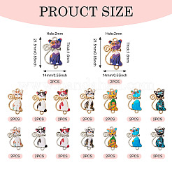 32шт 16 стиля подвески из сплава с эмалью&nbsp;FIND-TA0004-80