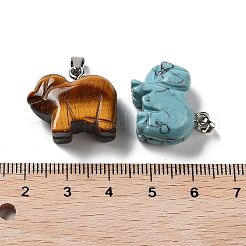 Природные и синтетические смешанные подвески драгоценных камней&nbsp;G-B068-07P