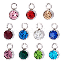 10 шт. подвески со стеклянными стразами&nbsp;STAS-TA0003-26J