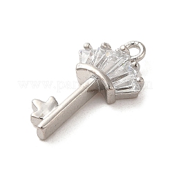 Латунные подвески с фианитом&nbsp;KK-M275-26P