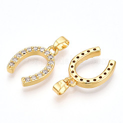 Латунные микро проложить кубического циркония подвески&nbsp;KK-N254-240G