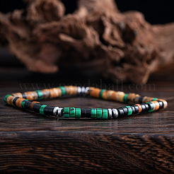 Браслеты из натуральных бусин малахита&nbsp;NI3669