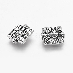 Сплавочные прямоугольные бусины тибетского стиля&nbsp;LF0660Y