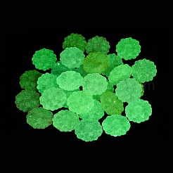 Светящиеся прозрачные акриловые бусины&nbsp;LACR-S001-15D