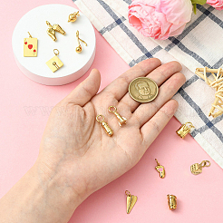 12 шт. 12 стиля эмалевых подвесок из нержавеющей стали 304&nbsp;STAS-CJ0002-94