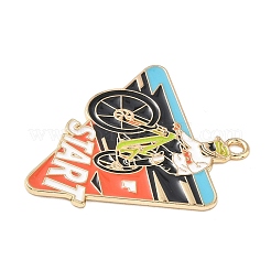 Подвески из спортивного сплава с эмалью&nbsp;ENAM-I074-01G-19