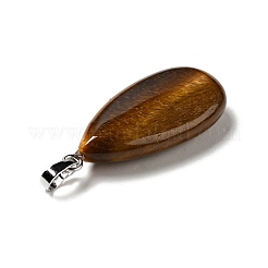 Природных тигровый глаз подвески&nbsp;G-P474-01P-12