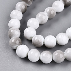 Выпечка окрашенные стеклянные бусины&nbsp;X1-DGLA-N013-10mm-01