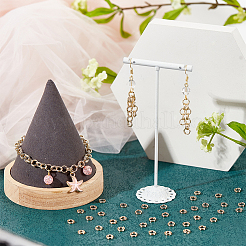 200 шт. латунные разъемные кольца для покрытия стойки&nbsp;KK-BC0013-85A