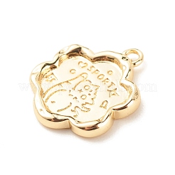 Латунные подвески&nbsp;KK-G412-01LG