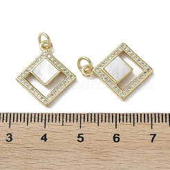 Латунные микро проложить кубического циркония подвески&nbsp;KK-G485-08G