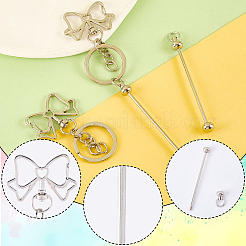 10 шт. застежки для брелка из сплава&nbsp;KEYC-SC0001-80B