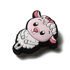 Силиконовые бусины в виде животных из мультфильмов&nbsp;SIL-S007-01E