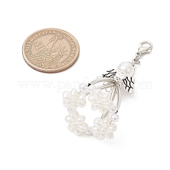 5 шт. подвеска из искусственного жемчуга из АБС-пластика&nbsp;HJEW-JM03626