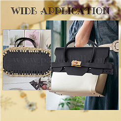 1шт. сумка из искусственной кожи и комплект из дна сумки&nbsp;AJEW-CL0001-61A