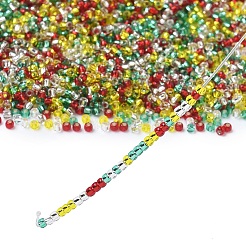 4 цвет 11/0 рождественских круглых бисера Toho&nbsp;SEED-X0058-27