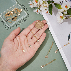 20 шт. латунный удлинитель цепи&nbsp;KK-BBC0016-37